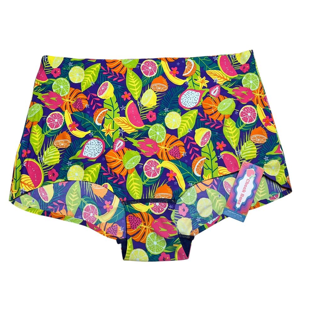 Cheek Boss Boyshort Panty Fruit Medley Size XL